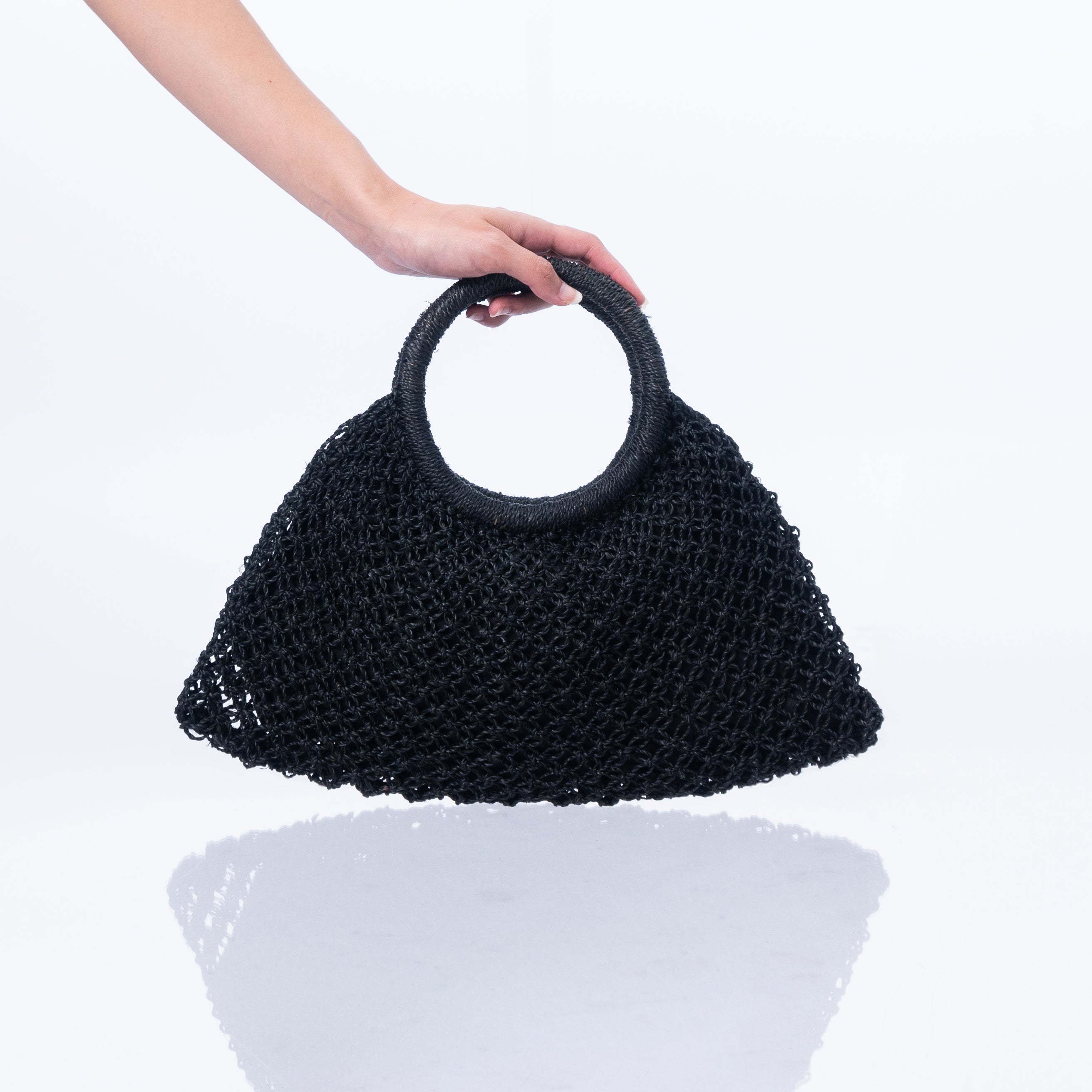 Bighani core collection mini tote in black Australian label